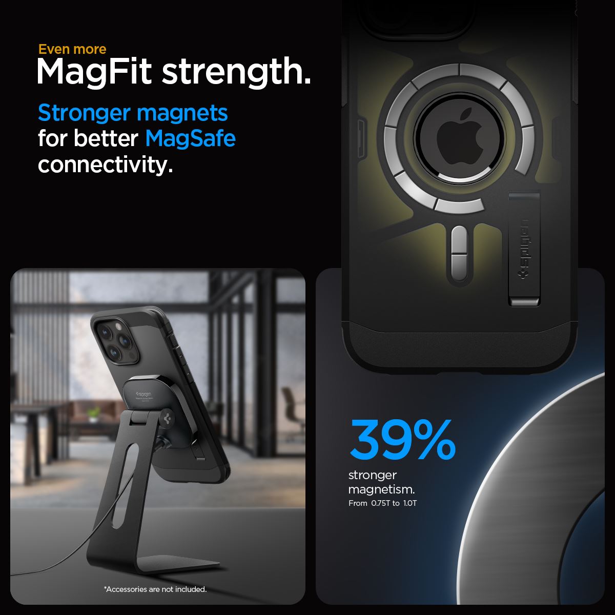 Spigen Tough Armor MagSafe, black - iPhone 15 Pro Max (17)