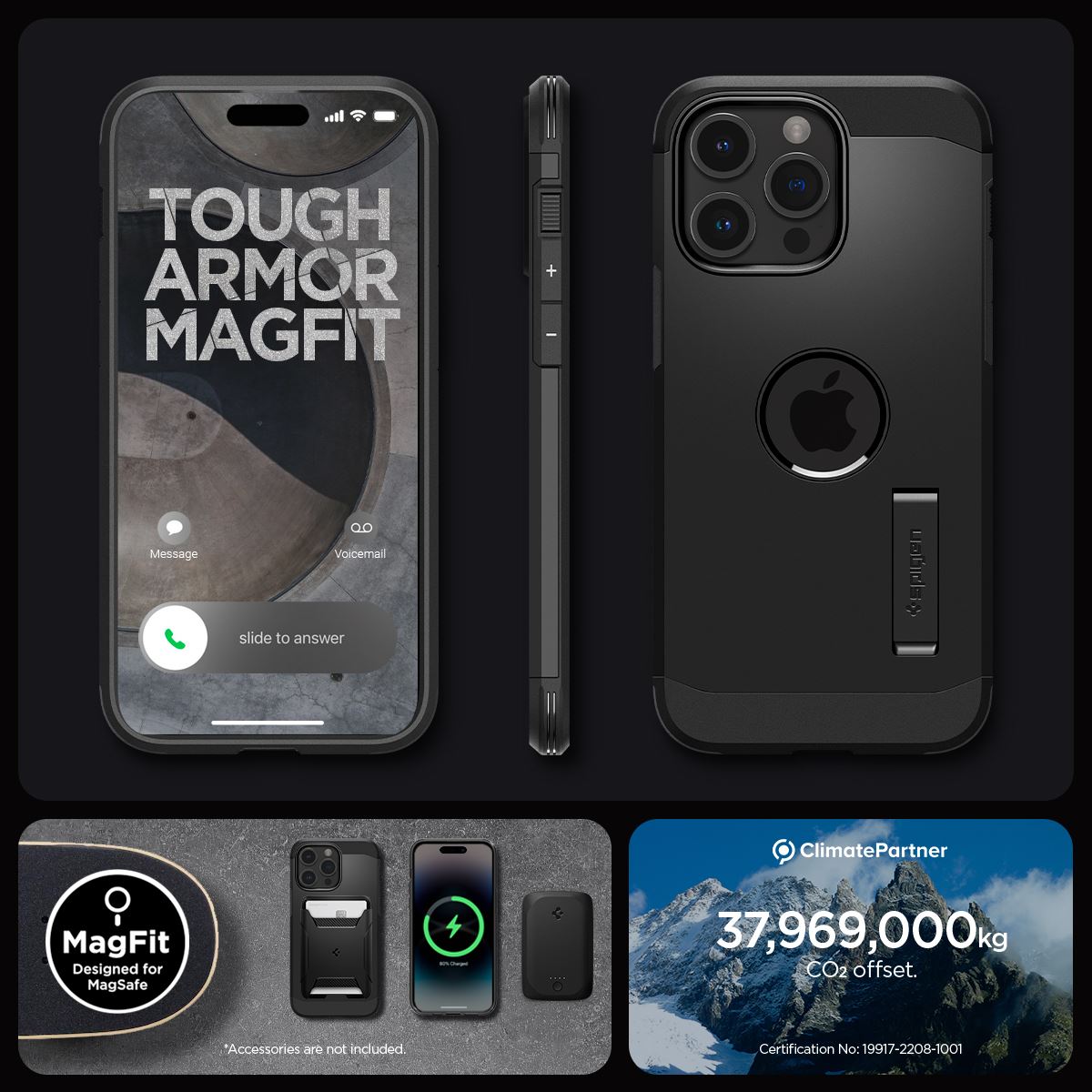 Spigen Tough Armor MagSafe, black - iPhone 15 Pro Max (19)