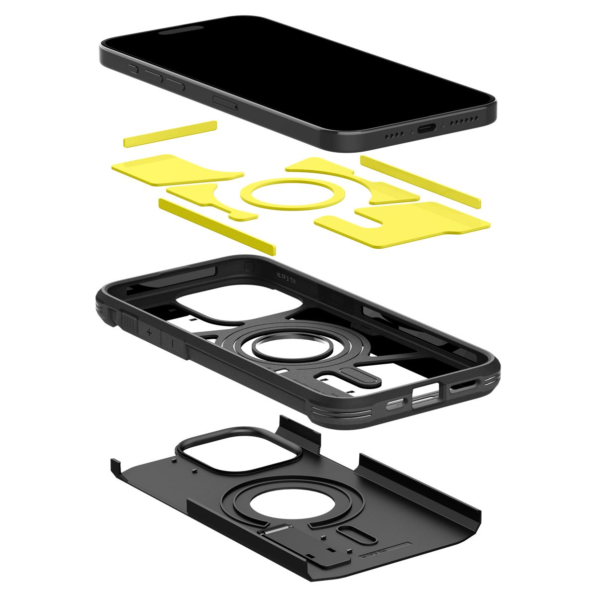 Spigen Tough Armor MagSafe, black - iPhone 15 Pro Max (8)