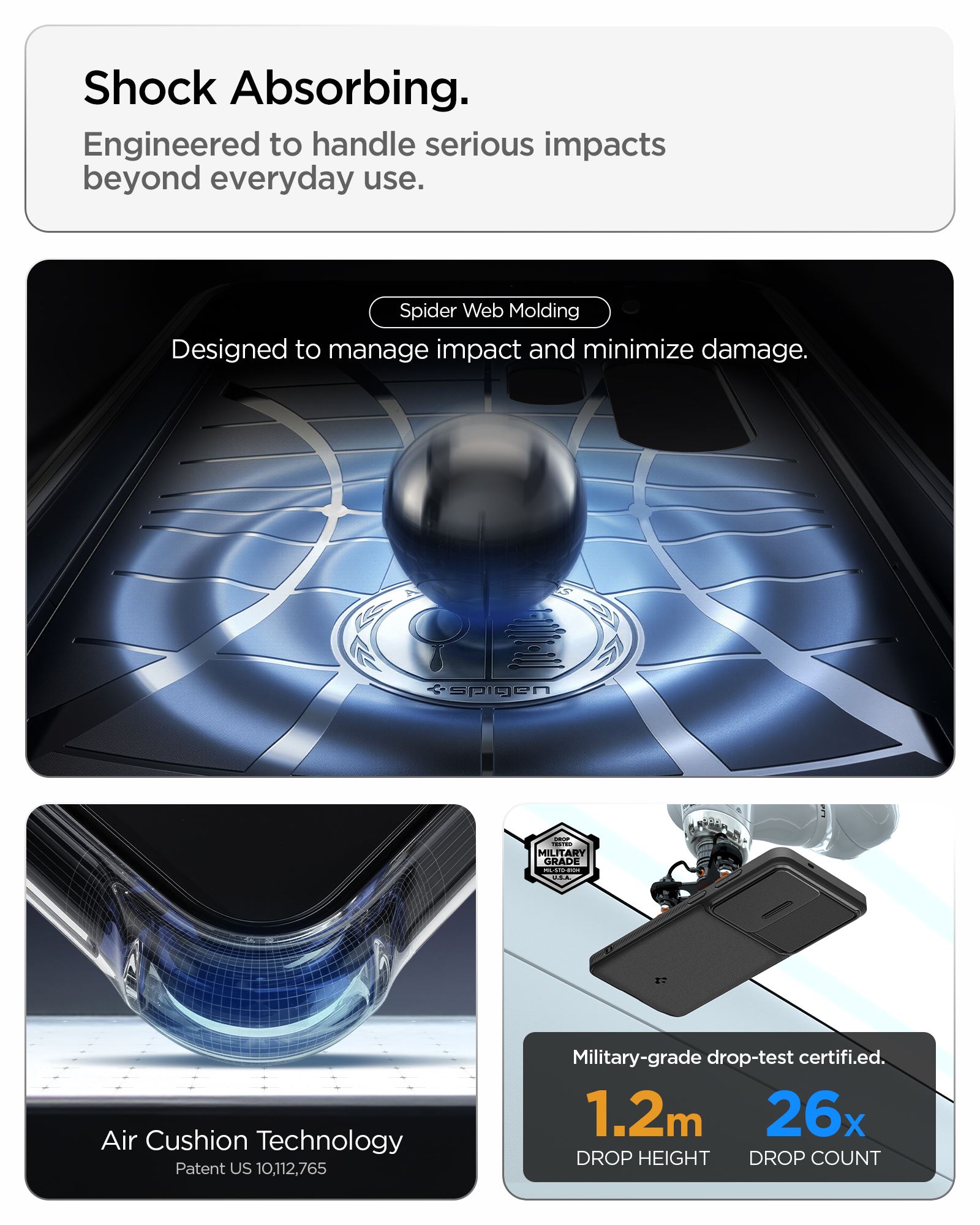 Spigen Optik Armor, black - Samsung Galaxy S26 Ultra (14)