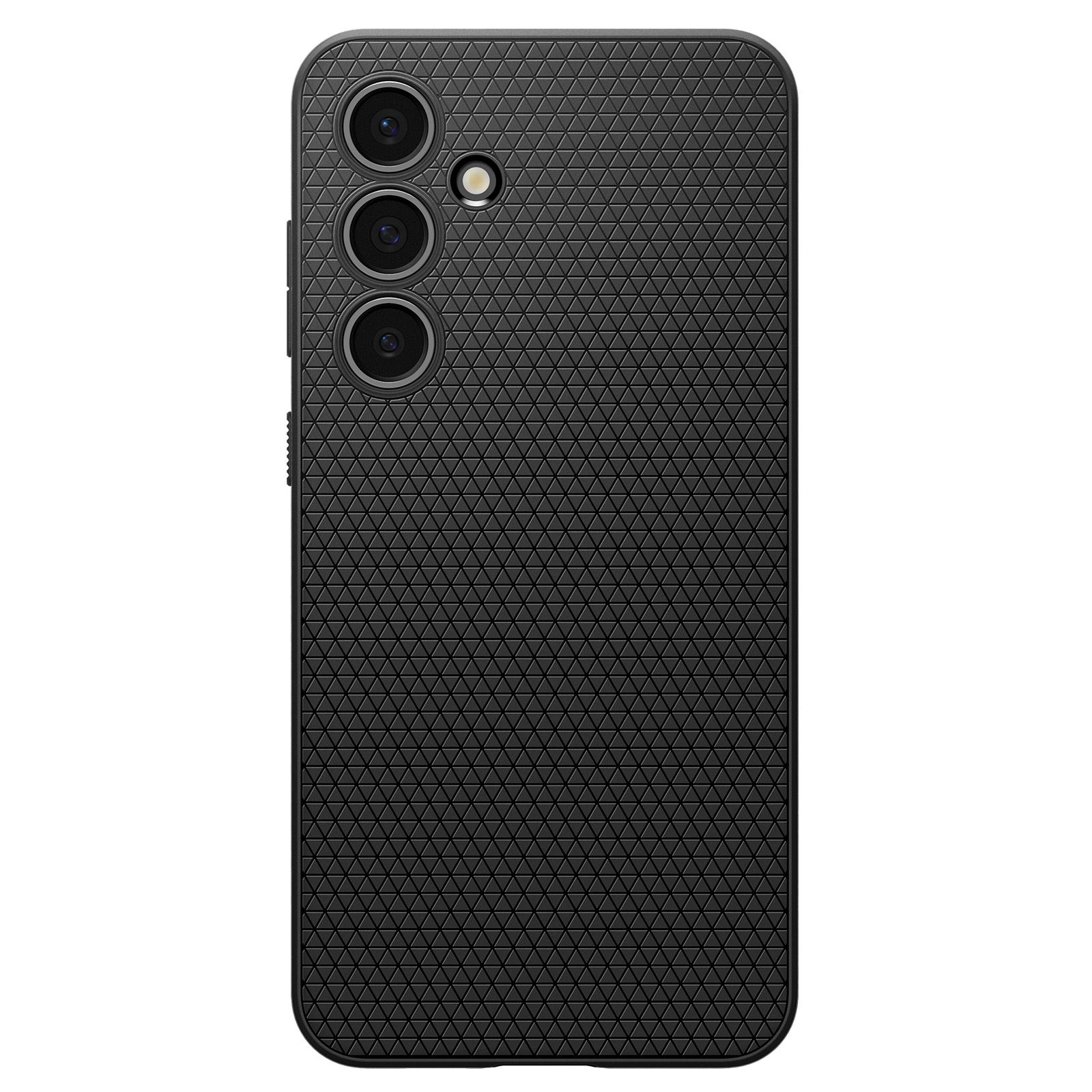 Spigen Liquid Air, matte black - Samsung Galaxy S24 FE (2)