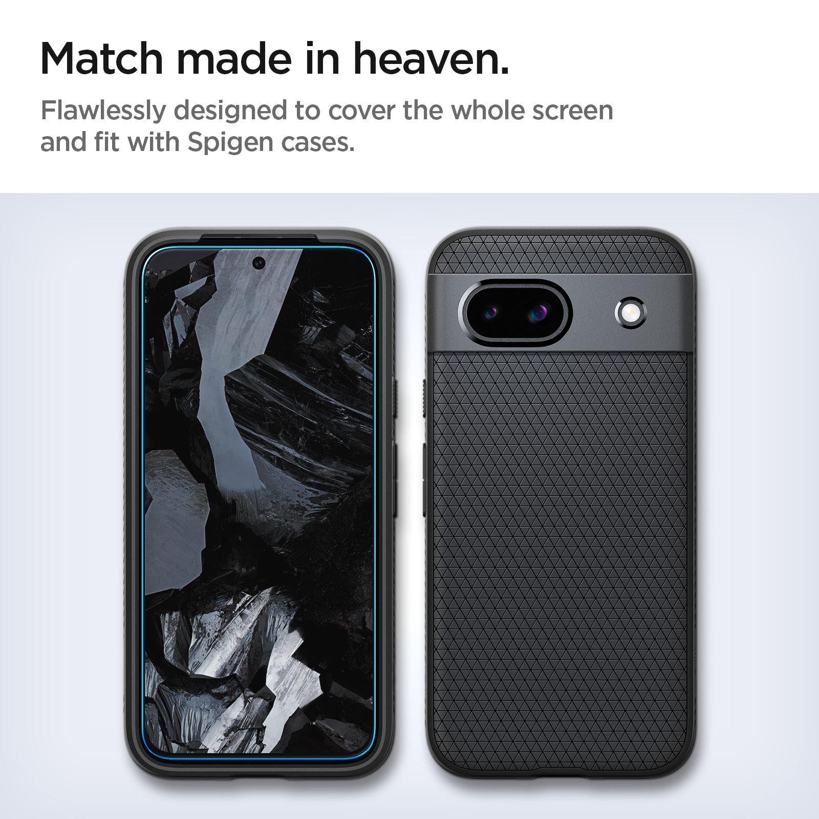 Spigen Glass tR AlignMaster 2 Pack - Google Pixel 8a (12)