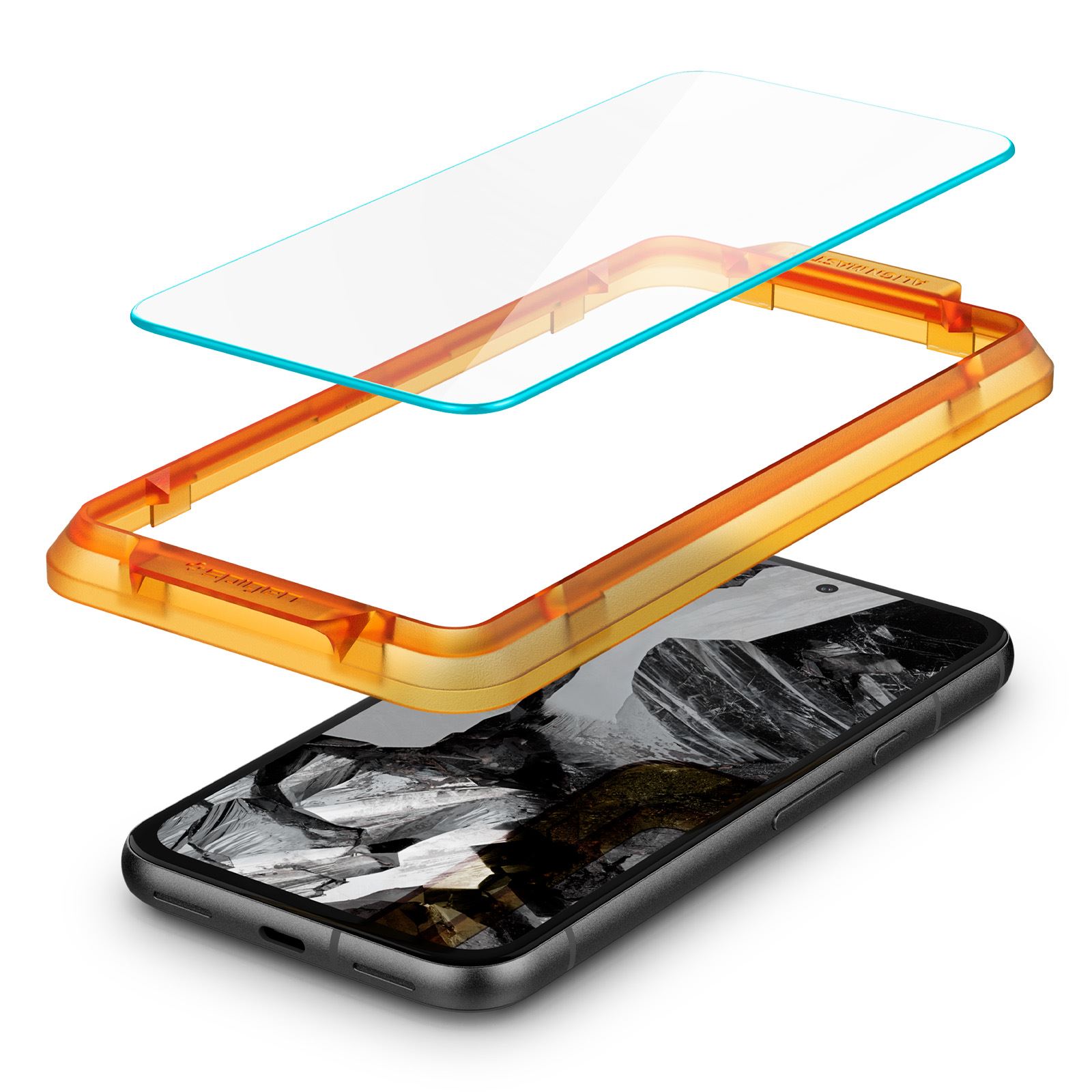 Spigen Glass tR AlignMaster 2 Pack - Google Pixel 8a (5)