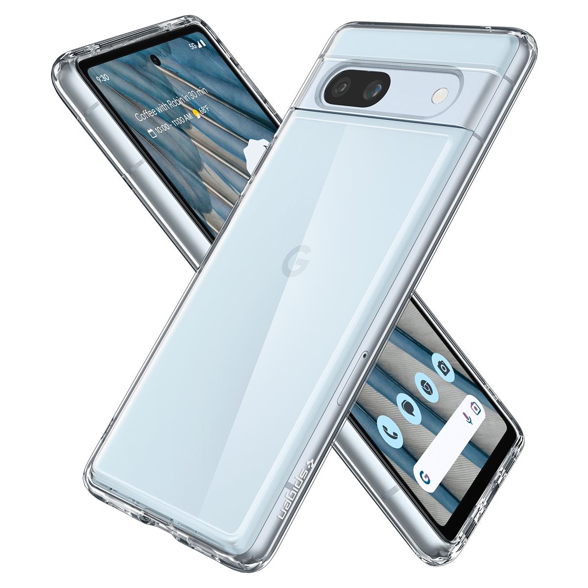 Spigen Ultra Hybrid, clear - Google Pixel 7a (8)