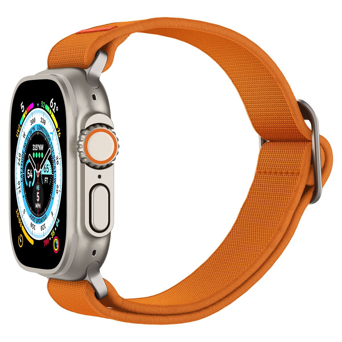 Spigen Lite Fit Ultra, orange - Apple Watch 49mm/46mm/45mm/44mm/42mm (12)