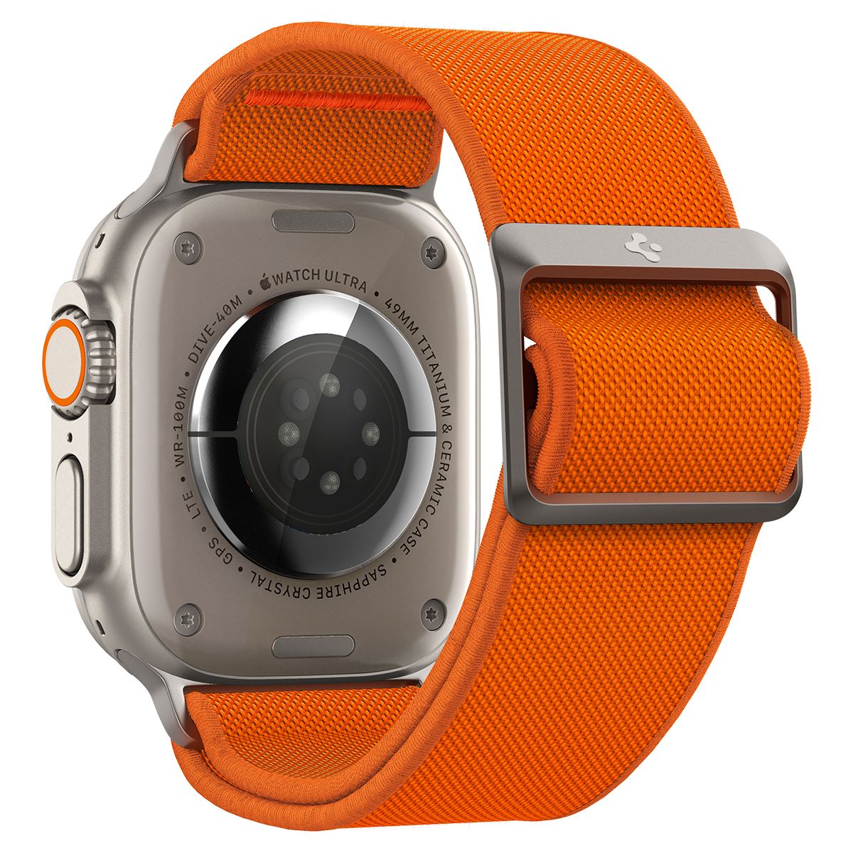 Spigen Lite Fit Ultra, orange - Apple Watch 49mm/46mm/45mm/44mm/42mm (3)