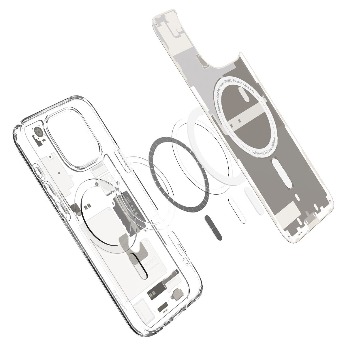 Spigen Ultra Hybrid MagSafe, zero one natural titanium - iPhone 16 Pro (5)