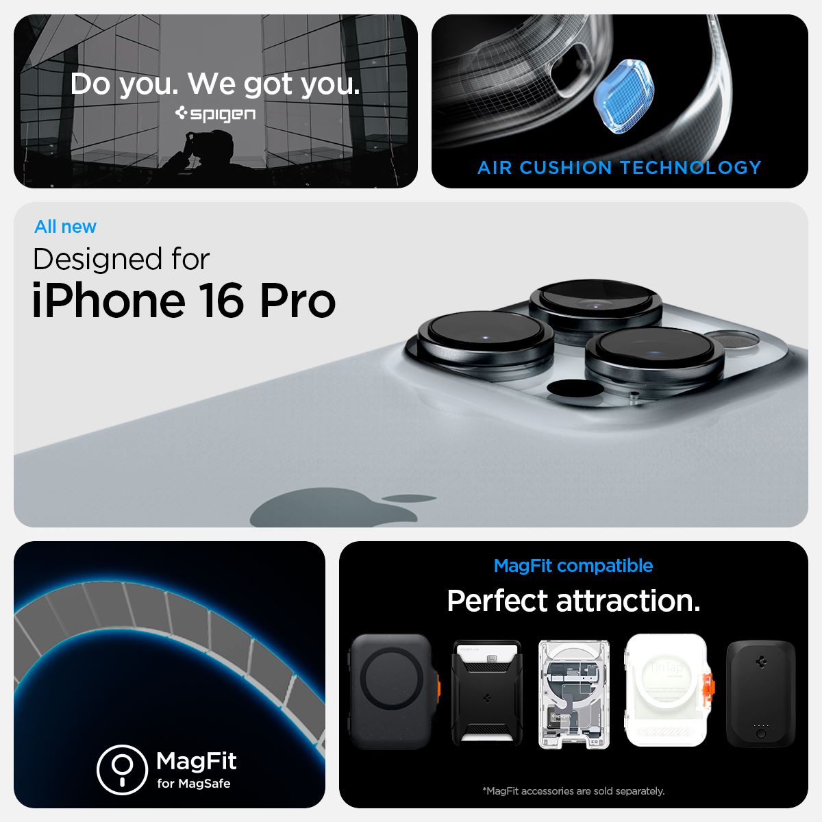 Spigen Ultra Hybrid MagSafe, zero one natural titanium - iPhone 16 Pro (8)