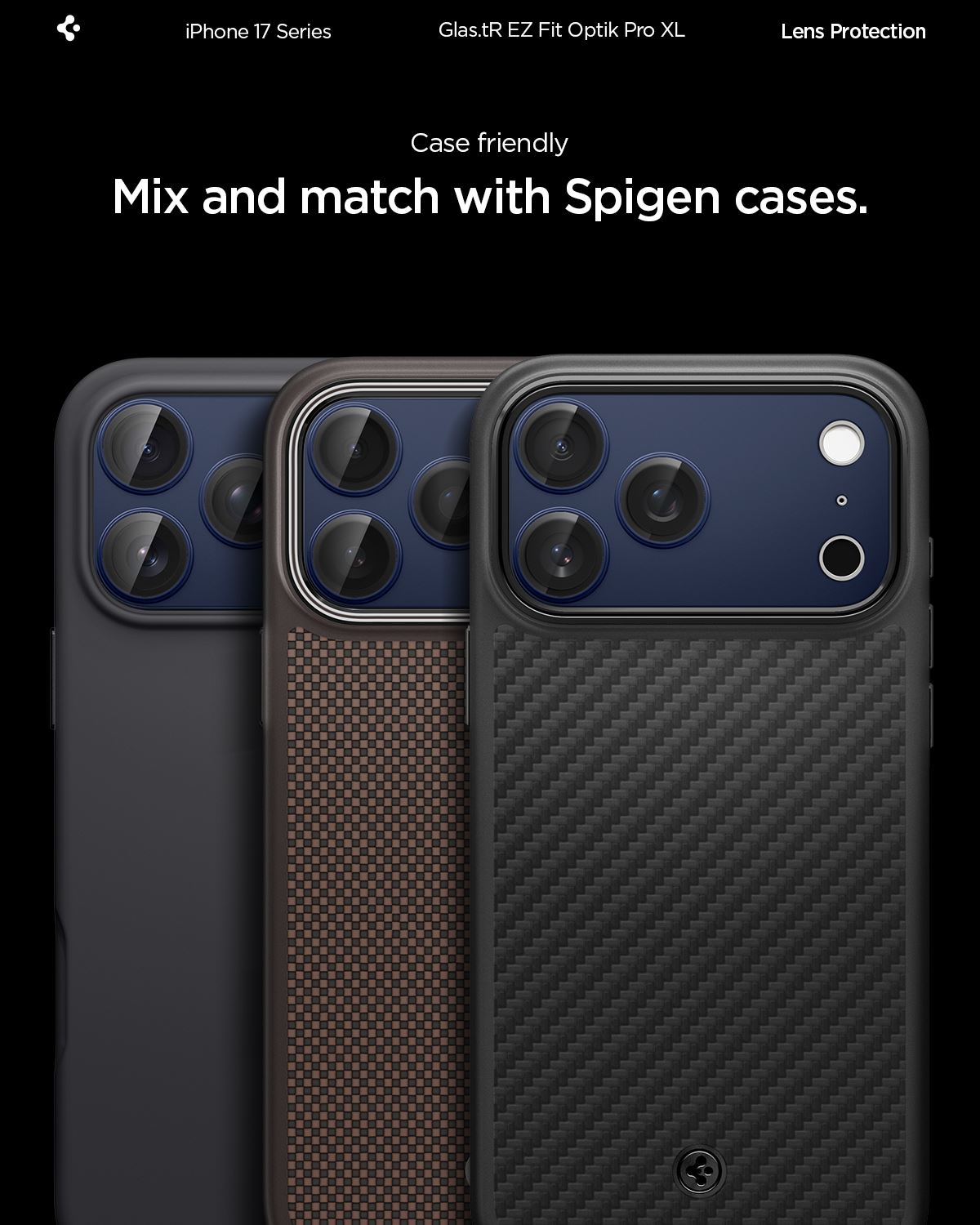 Spigen Glass tR EZ Fit Optik Pro XL 1 Pack, blue - iPhone 17 Pro Max (16)