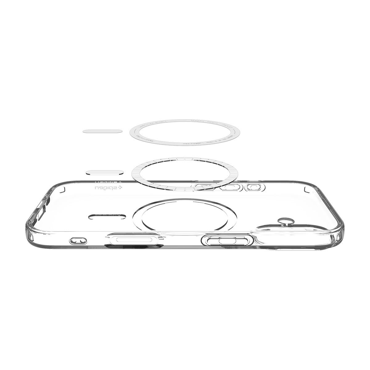 Spigen Liquid Crystal MagSafe, clear white - iPhone 17 (5)