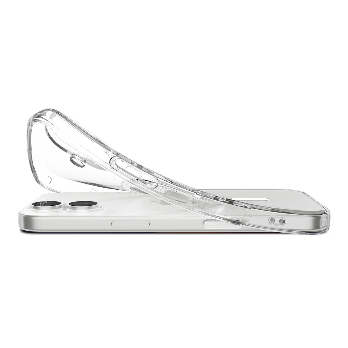 Spigen Liquid Crystal MagSafe, clear white - iPhone 17 (6)