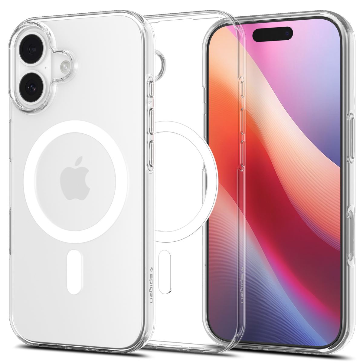 Spigen Liquid Crystal MagSafe, clear white - iPhone 17