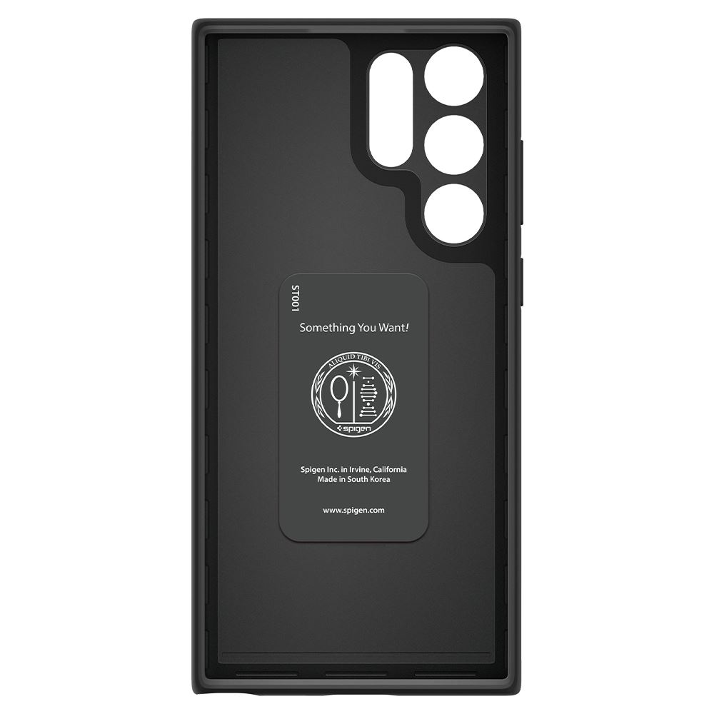 Spigen Thin Fit, black - Samsung Galaxy S22 Ultra (4)