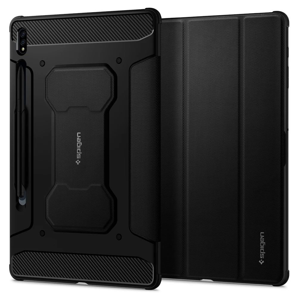 Spigen Rugged Armor Pro, black - Samsung Galaxy Tab S7+/S8+ (2)