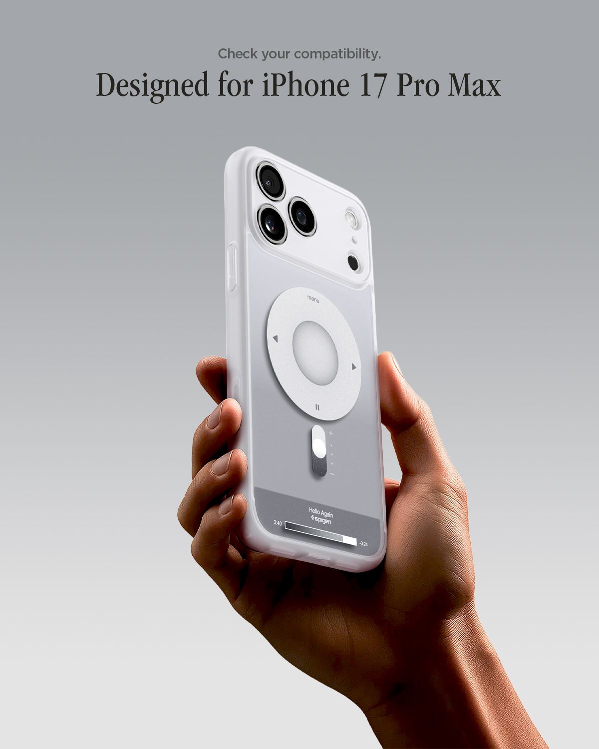 Spigen Ultra Hybrid MagSafe, classic silver - iPhone 18 Pro Max/17 Pro Max (21)