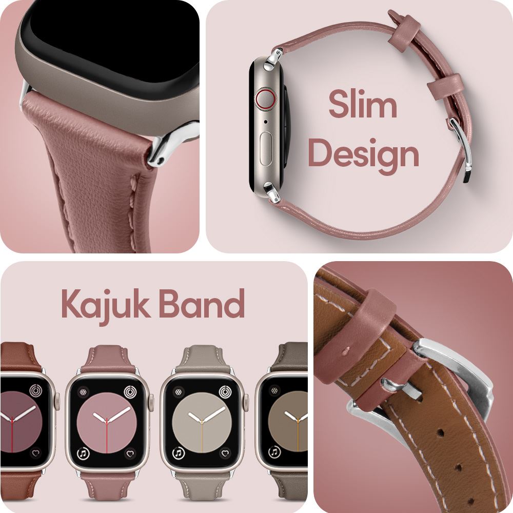 Spigen Kajuk Watch Band, rose - Apple Watch 41mm/40mm/38mm (13)