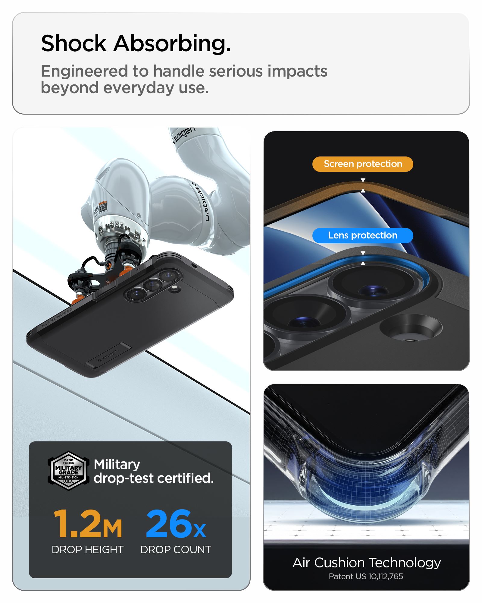 Spigen Tough Armor MagSafe, black - Samsung Galaxy S26 (13)