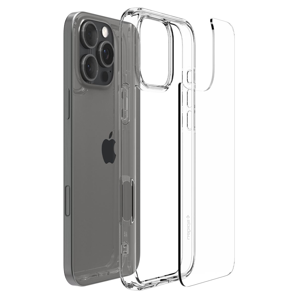 Spigen Ultra Hybrid, crystal clear - iPhone 16 Pro Max (7)