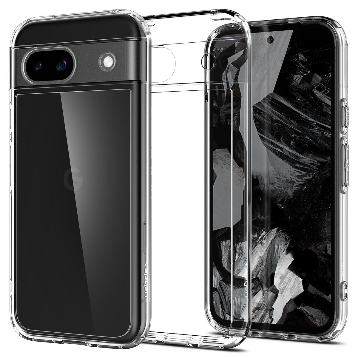 Spigen Ultra Hybrid, crystal clear - Google Pixel 8a
