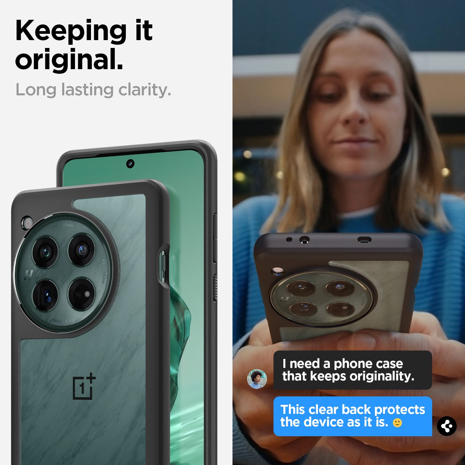 Spigen Ultra Hybrid, matte black - OnePlus 12 (10)