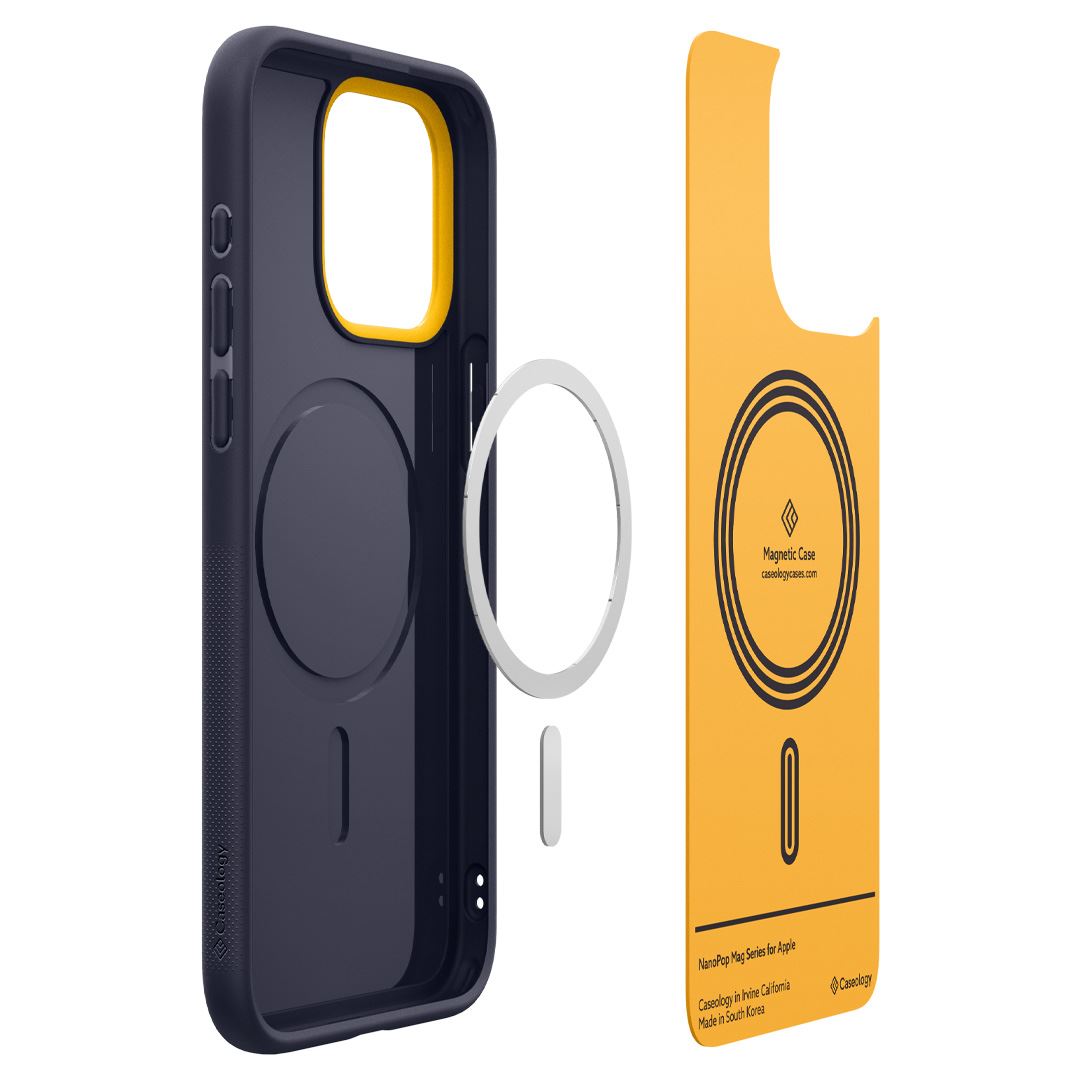 Spigen Caseology Nano Pop Mag, blueberry navy - iPhone 15 Pro Max (8)
