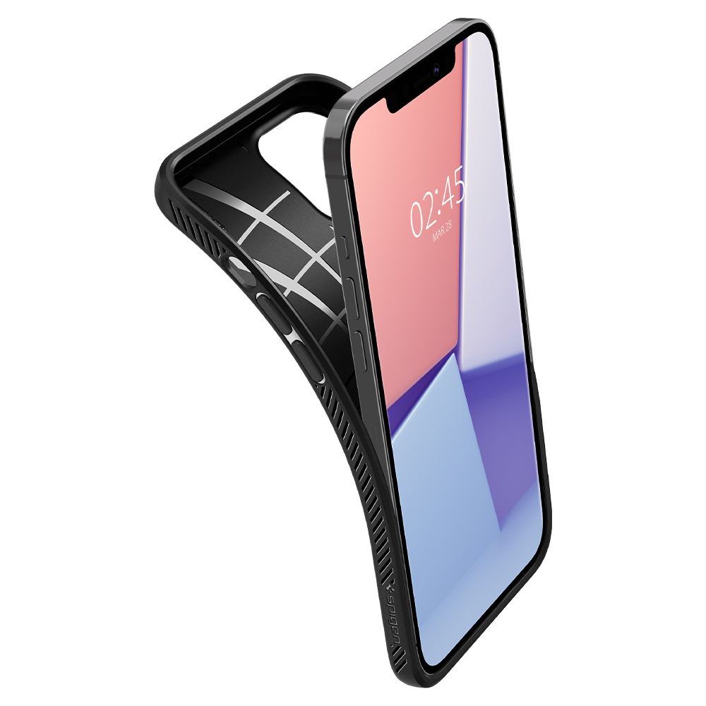 Spigen Liquid Air, black - iPhone 12 Pro Max (6)