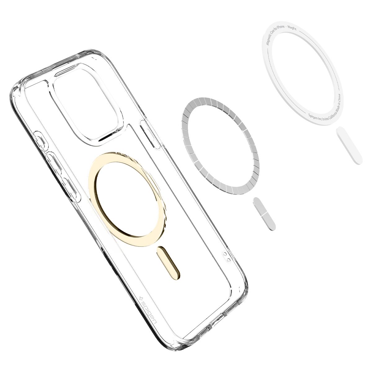 Spigen Ultra Hybrid MagSafe, gold - iPhone 15 Pro (7)