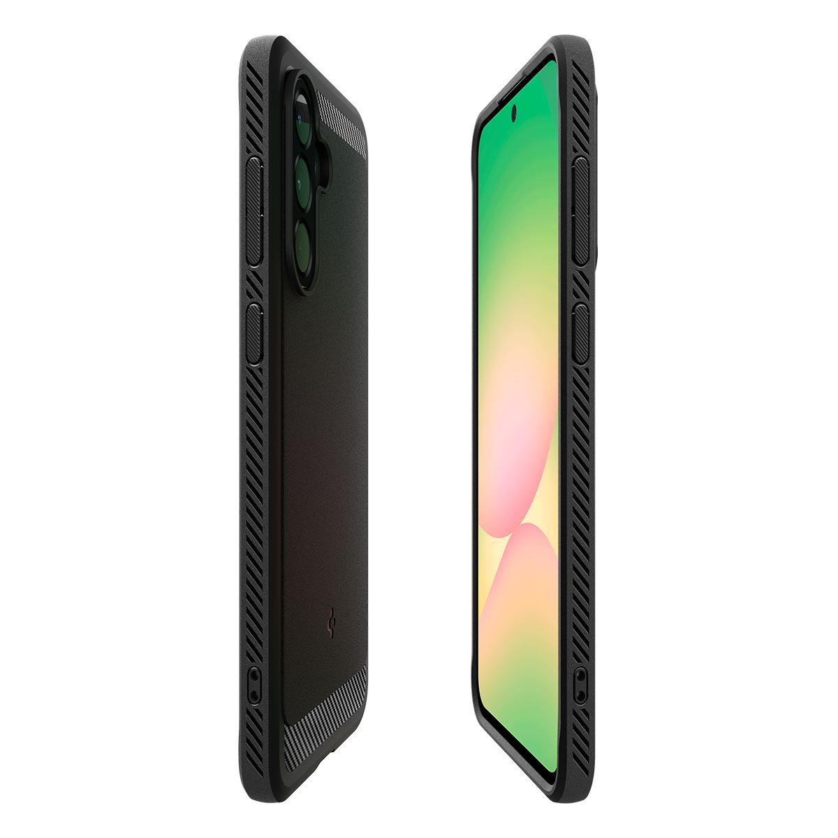 Spigen Rugged Armor, matte black - Samsung Galaxy A56 5G (7)