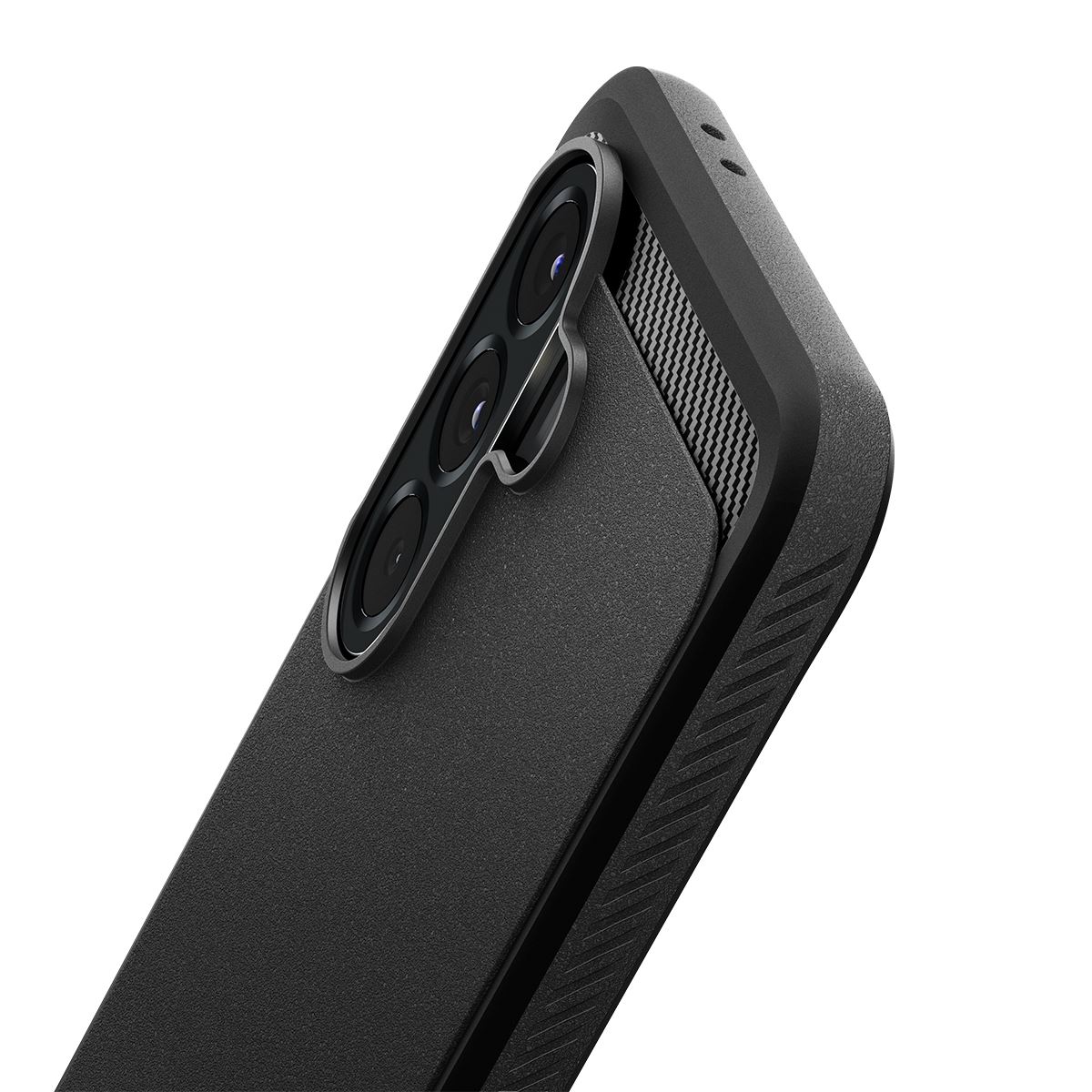 Spigen Rugged Armor, matte black - Samsung Galaxy A56 5G (8)