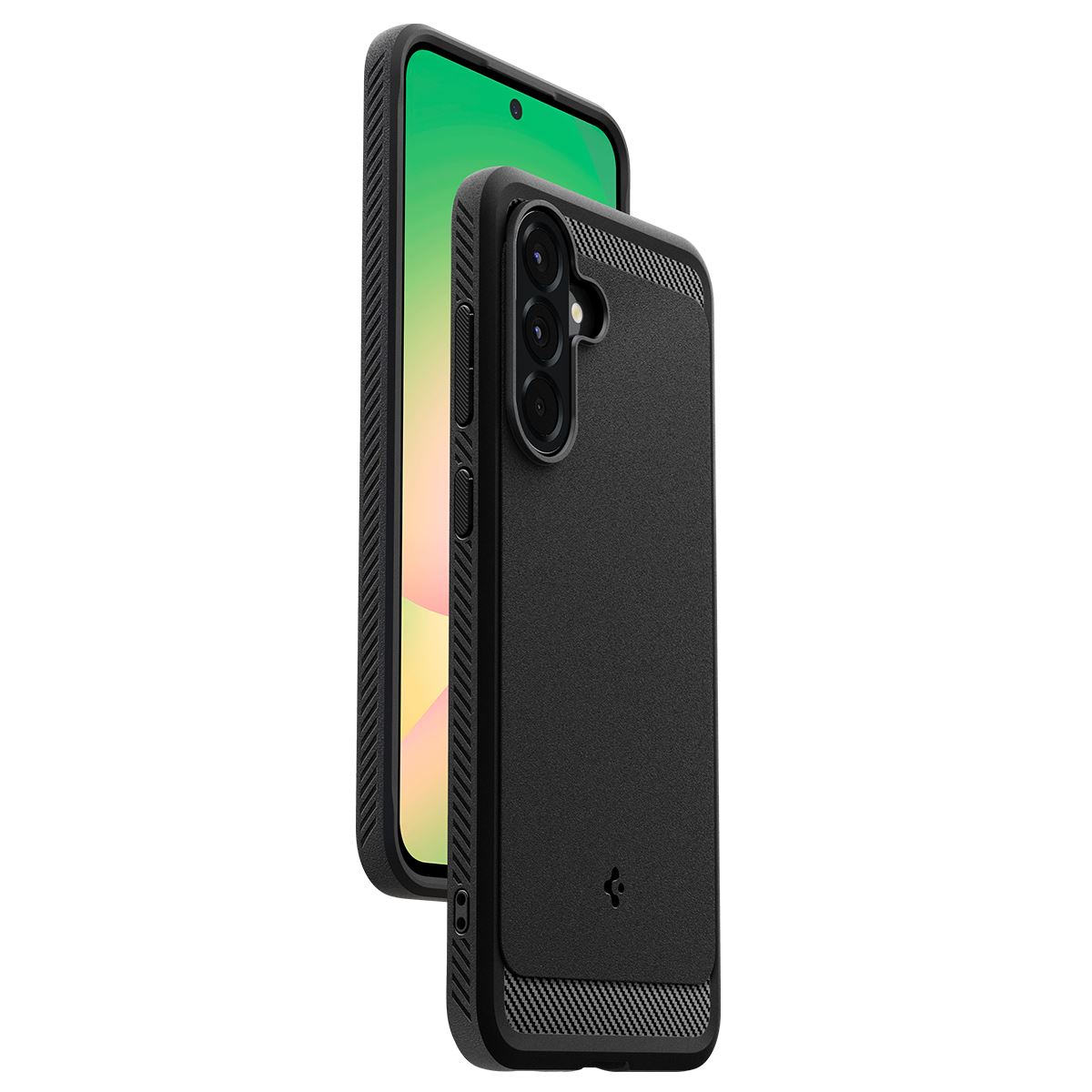 Spigen Rugged Armor, matte black - Samsung Galaxy A56 5G (9)