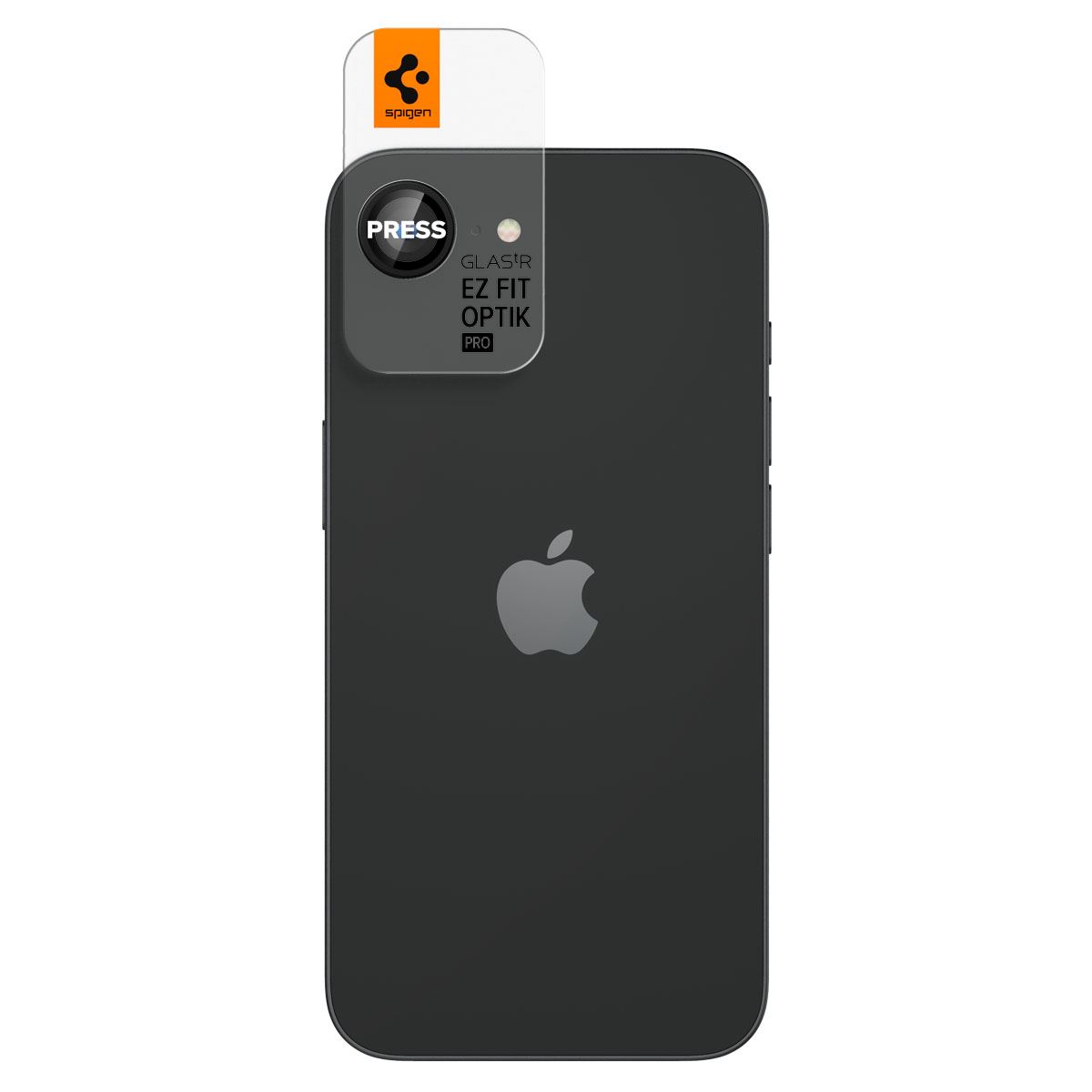 Spigen Glass tR EZ Fit Optik Pro 2 Pack, black - iPhone 16e (2)