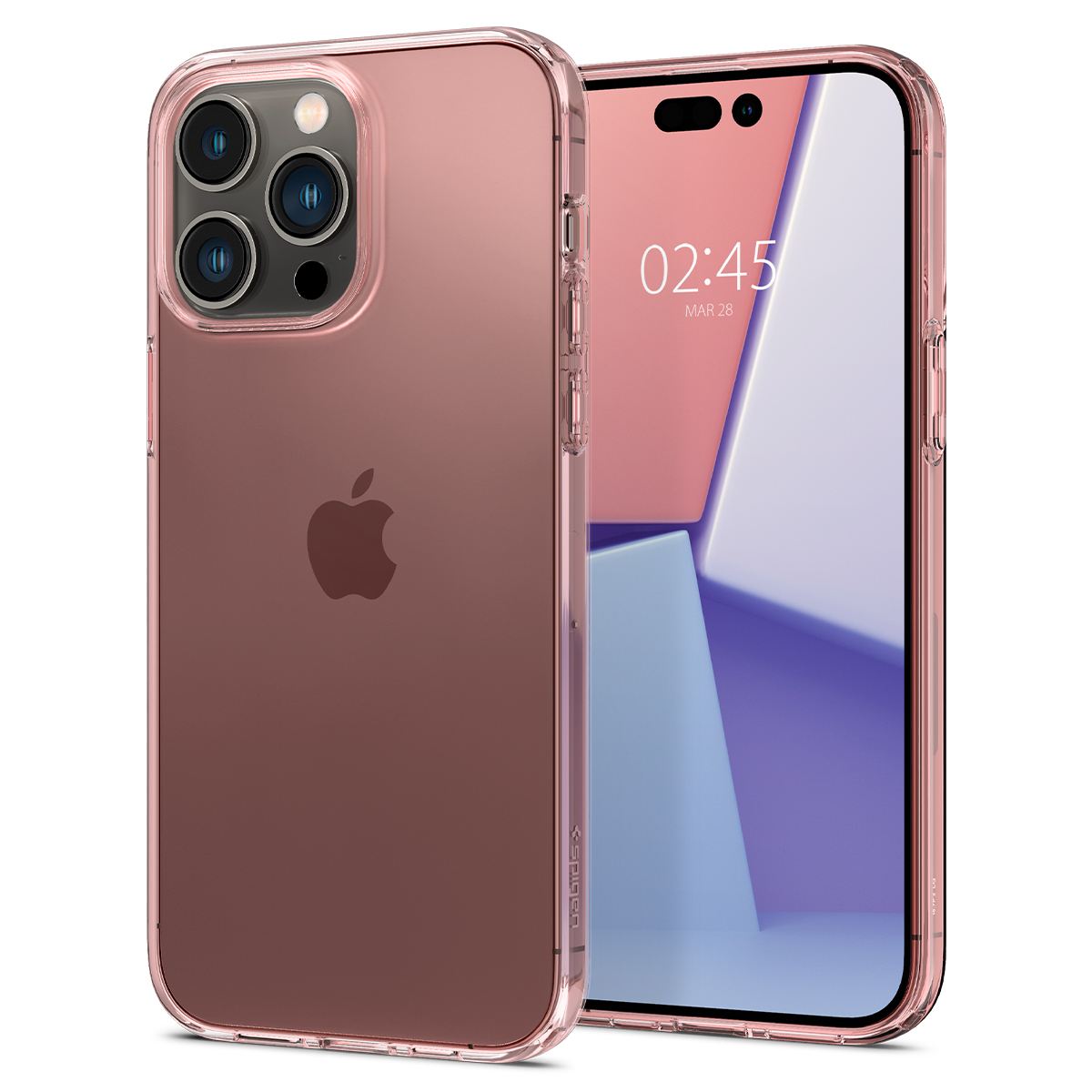 Spigen Crystal Flex, rose crystal - iPhone 14 Pro Max