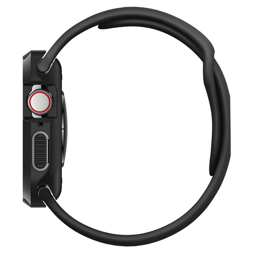 Spigen Rugged Armor, black - Apple Watch 45mm/44mm (3)