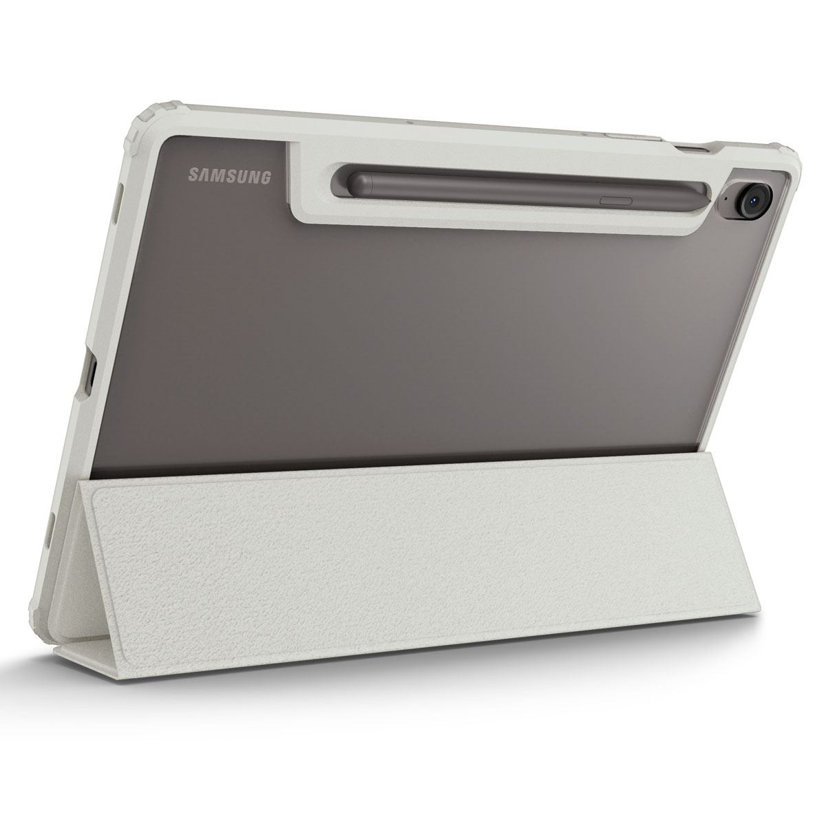 Spigen Ultra Hybrid Pro, gray - Samsung Galaxy Tab S10 FE (11)