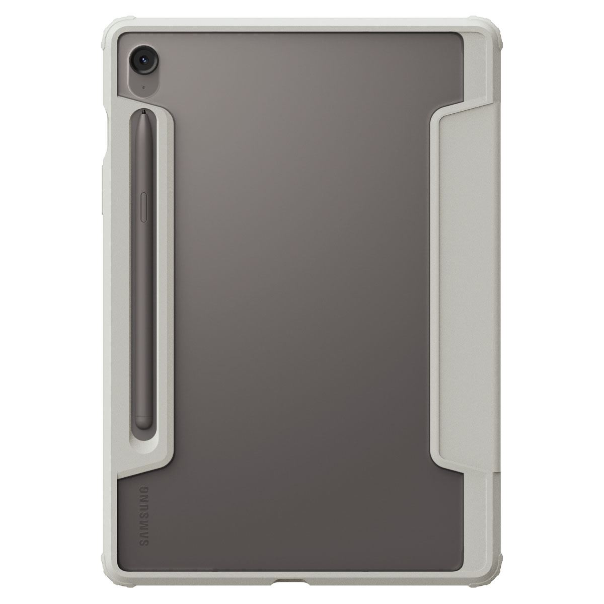 Spigen Ultra Hybrid Pro, gray - Samsung Galaxy Tab S10 FE (3)