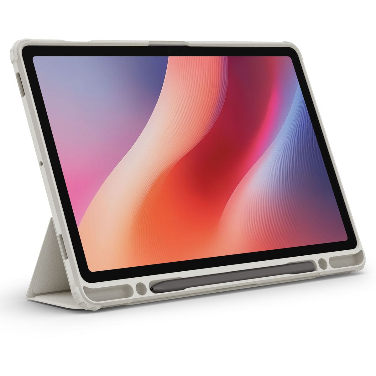 Spigen Ultra Hybrid Pro, gray - Samsung Galaxy Tab S10 FE (9)