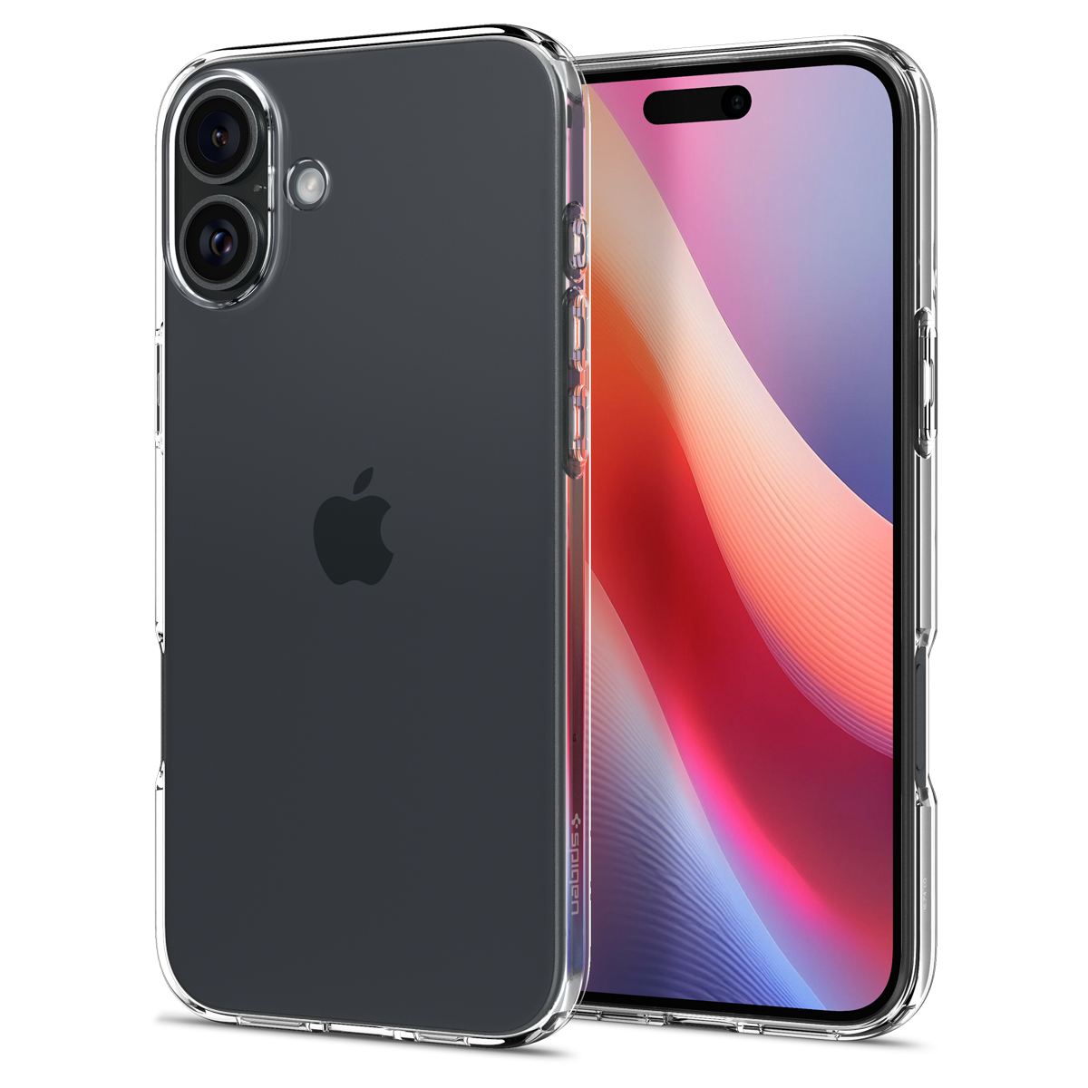 Spigen Crystal Flex, crystal clear - iPhone 16 (1)