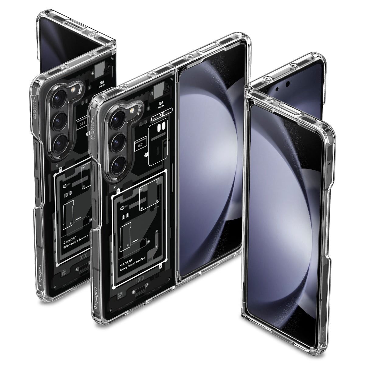 Spigen Ultra Hybrid, zero one - Samsung Galaxy Z Fold5 (3)