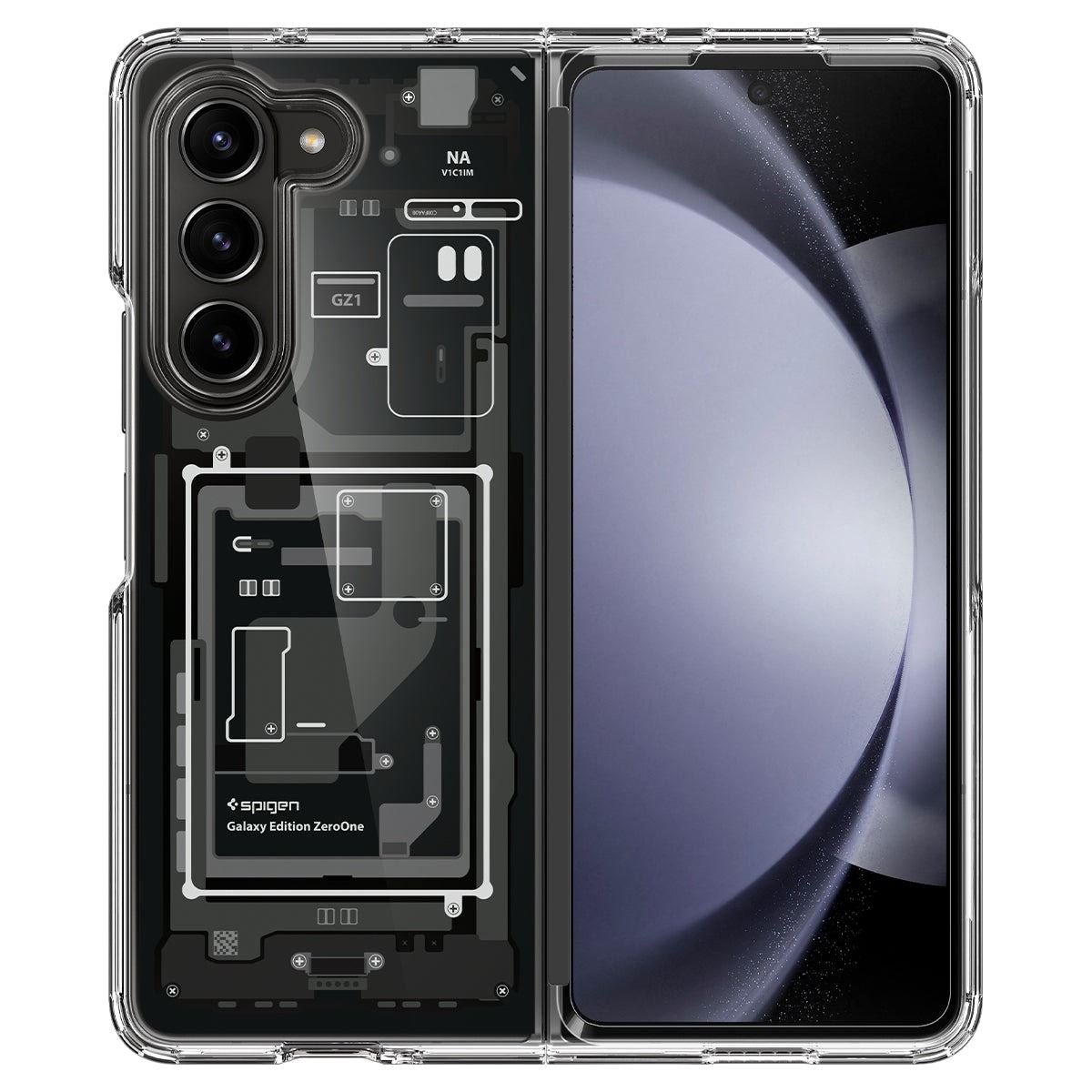 Spigen Ultra Hybrid, zero one - Samsung Galaxy Z Fold5 (6)