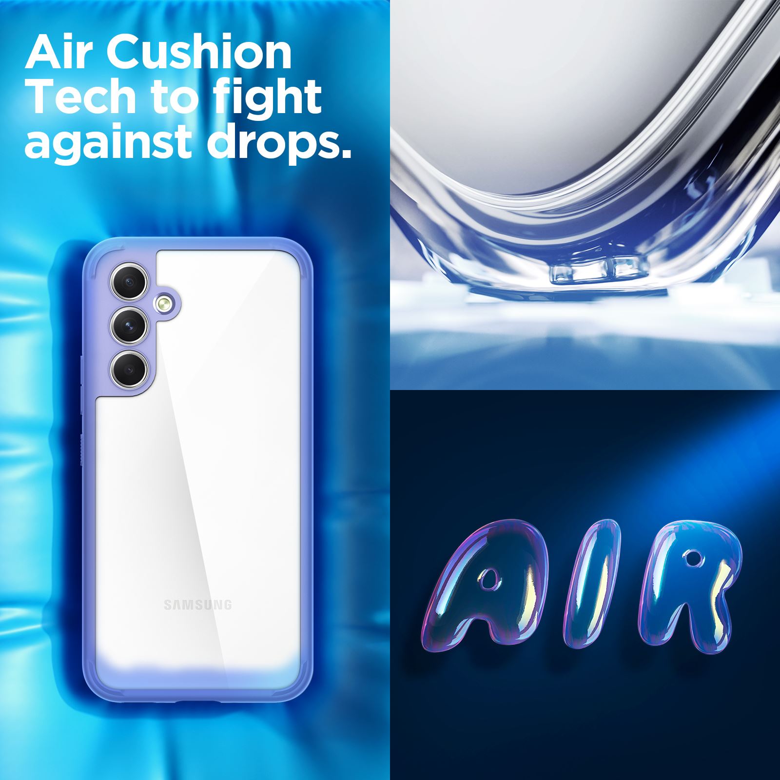 Spigen Ultra Hybrid, awesome violet - Samsung Galaxy A54 5G (12)
