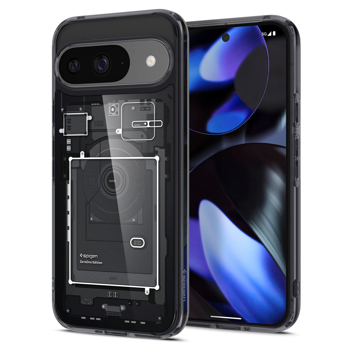 Spigen Ultra Hybrid, zero one - Google Pixel 9 Pro/Pixel 9 (1)