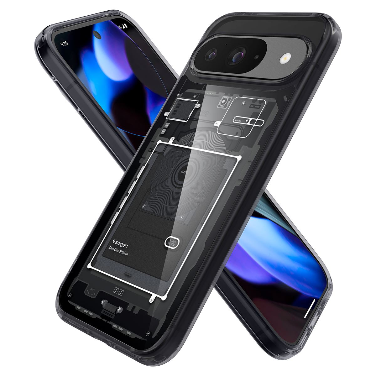 Spigen Ultra Hybrid, zero one - Google Pixel 9 Pro/Pixel 9 (8)