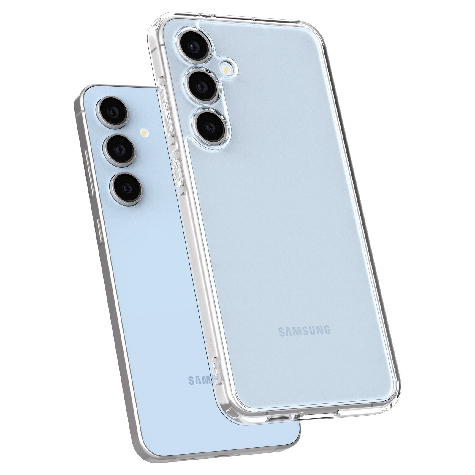 Spigen Ultra Hybrid, crystal clear - Samsung Galaxy S24 FE (5)