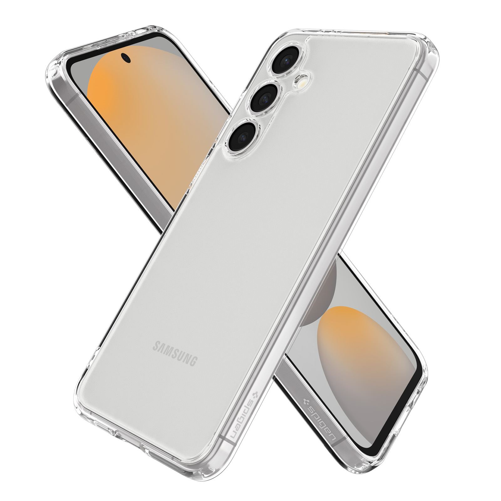 Spigen Ultra Hybrid, crystal clear - Samsung Galaxy S24 FE (6)