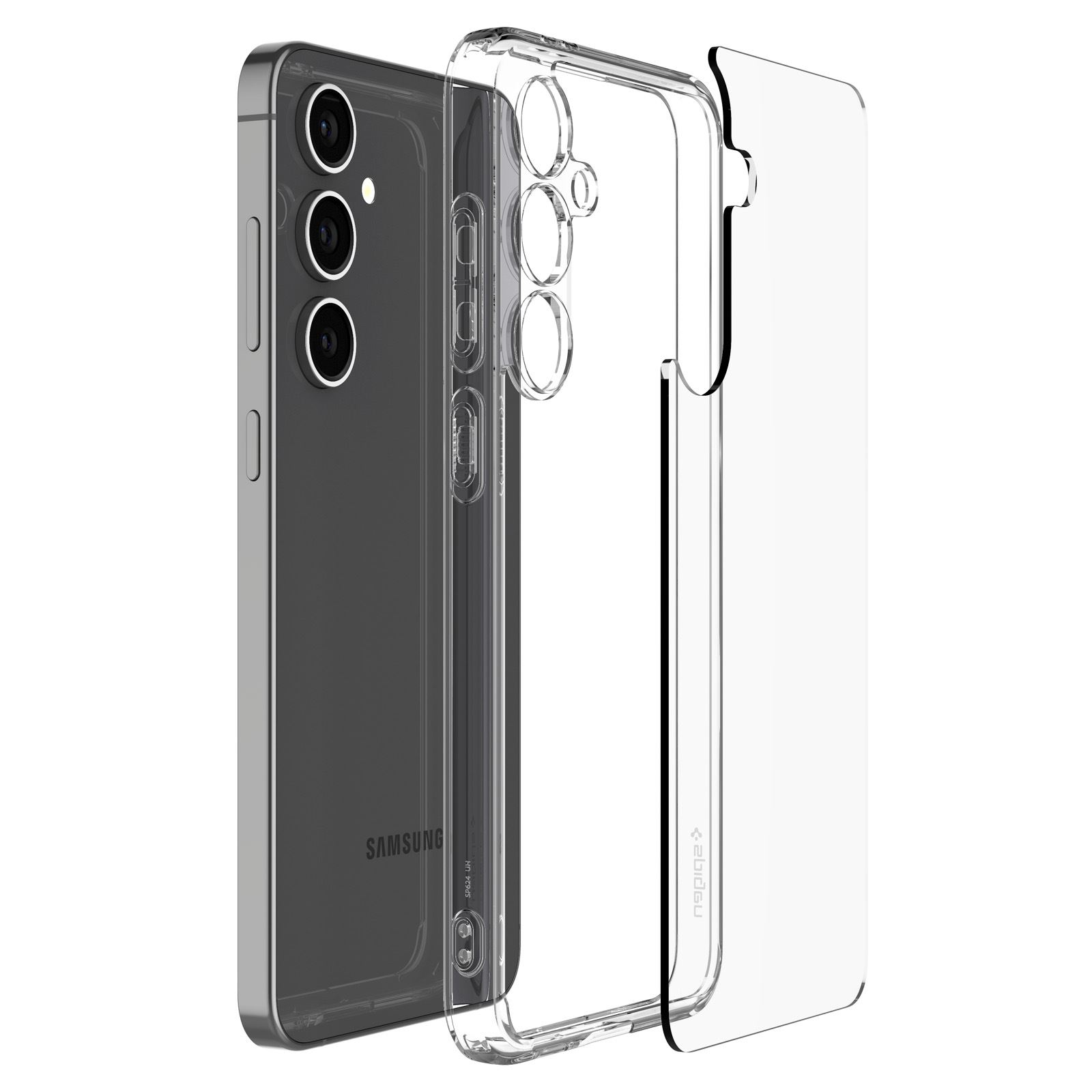 Spigen Ultra Hybrid, crystal clear - Samsung Galaxy S24 FE (7)