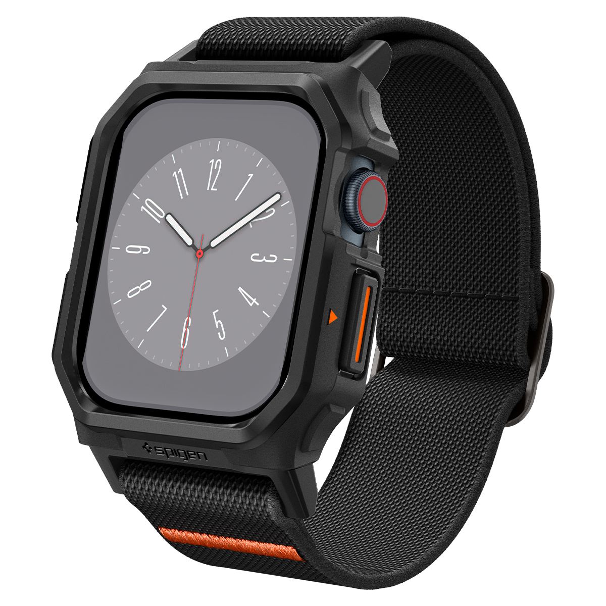 Spigen Lite Fit Pro, matte black - Apple Watch 10 46mm (1)