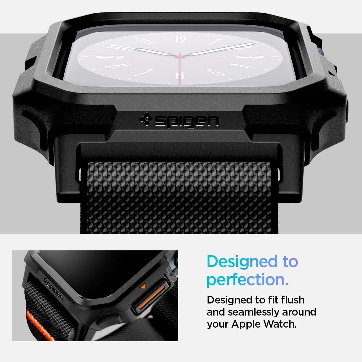 Spigen Lite Fit Pro, matte black - Apple Watch 10 46mm (14)