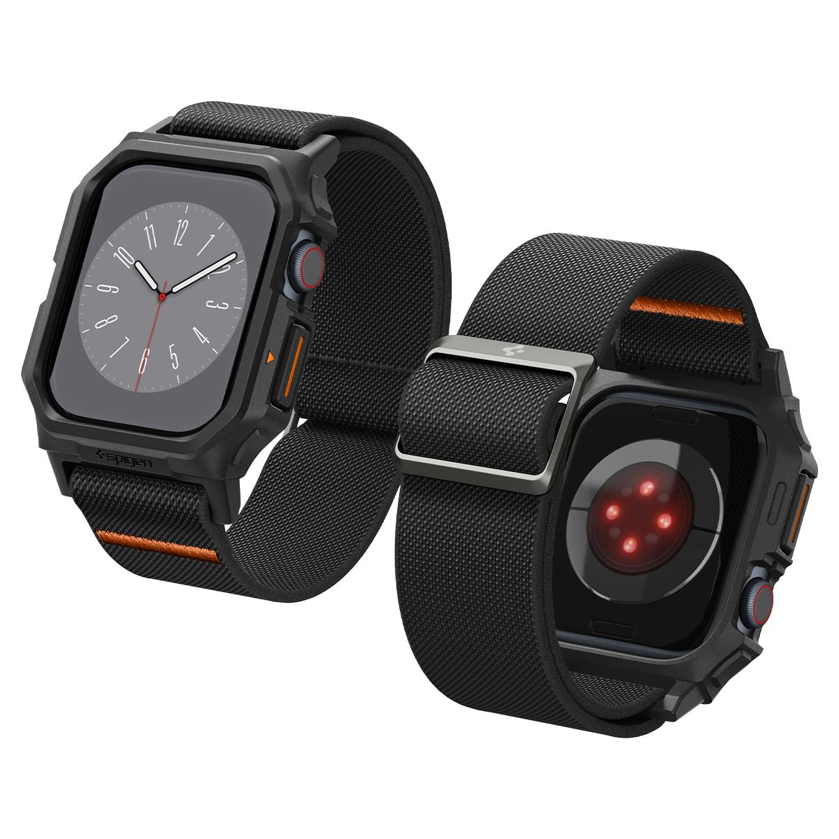 Spigen Lite Fit Pro, matte black - Apple Watch 10 46mm (9)