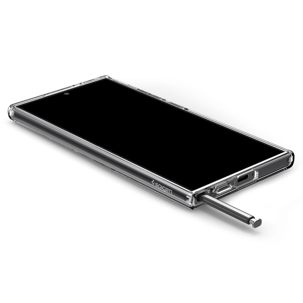 Spigen Ultra Hybrid, crystal clear - Samsung Galaxy S24 Ultra (11)