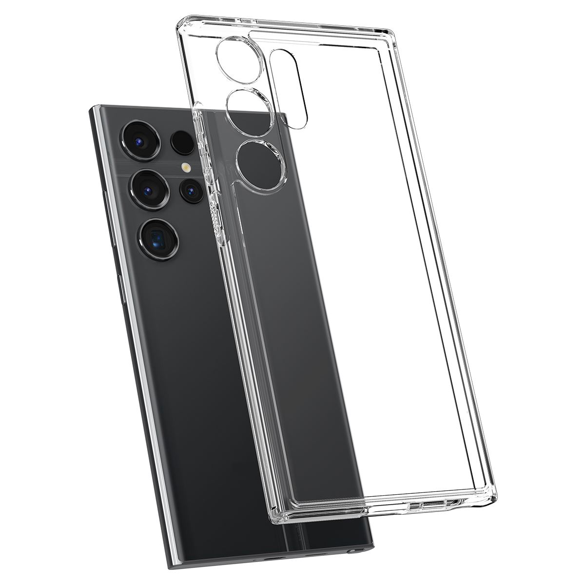 Spigen Ultra Hybrid, crystal clear - Samsung Galaxy S24 Ultra (8)
